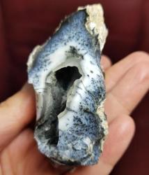 Nadir Merlinit (Dendritik Opal) Jeod – Doğal 3 Boyutlu Ağaç Benzeri Dendritler | Eşsiz Bir Örnek - Ağırlık: 81g - Benzersiz Koleksiyonluk Nadir Parça