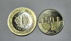 645// 2023 1 Lira ve 50 Kuruş Çil