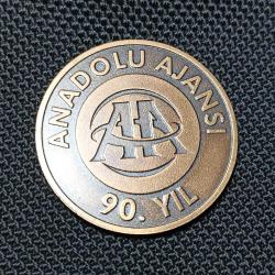 Anadolu Ajansı 90. Yıl Hatıra Madalyon