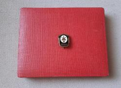 ESKİ - 1913.BOWLİNG KEGEL CLUB GRÜNİNGEN ROZETİ - MADALYA ( SICAK MİNELİ MODEL ) C3455