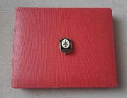 ESKİ - 1913.BOWLİNG KEGEL CLUB GRÜNİNGEN ROZETİ - MADALYA ( SICAK MİNELİ MODEL ) C3455