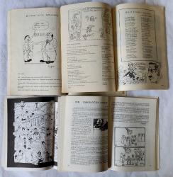 KİRPİ Gazi Üniversitesi Tıp Fakültesi Yıllık Gülmece / Mizah Dergisi, 1983 - 1989, Sayı: 4, 5, 7, 10 [4 ADET]