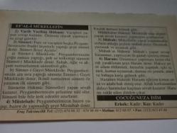 28 Eylül 2006-Orijinal Takvim Yaprağı-Doğum Günü-Söz,Nişan,Nikâh,Düğün ve Önemli Günler Hediyesi-ERAŞ Hizmet Takvimi-Ayet-Hadis(Hadid Suresi,ayet:5)-Ef'al-i Mükellefin-Çocuğunuza İsim:Kadir,Kader