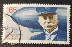 1992 Almanya (Batı) Pulu - Zepplin