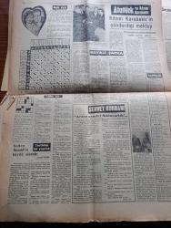 Haber Gazetesi - Turkish Newspaper - 16 Mayıs 1964 - haber çıkarken yazan Mehmet Ali Yalçın Başmakale - seçim kampanyası yarın başlayacak - Ragıp Gümüşpala bu sabah geziye çıktı - Adalet Partisi seçim beyannamesi yayınladı - 4 Türk daha kaçırıldı - Vali Niyazi Akı'nın odacısı Hadise çıkardı Fotoğrafı - otel lokanta fiyatları serbest - sıkıyönetim tebliğ yayınladı - Selami İzzet Sedes toprağa verildi - Tophane'de bir Hamlet yazan Bedrettin Nihat Yazı Dizisi - minibüse binenler azalıyor - Koçero yazan Nasri Oktay Yazı Dizisi - beyaz perdemizin enteresan kızı Pervin Par Fotoğrafı - Farah Diba'nın annesi sevinçli Fotoğrafı - Sultan Hamid'in büyük merakı yazan Cemal Yener Yazı Dizisi - Atatürk ve Kazım Karabekir Derleyen N. Deliorman Yazı Dizisi - Boyalı şapka yazan Agatha Christie Yazı Dizisi - küçük artist Ayşecik Zeynep Değirmencioğlu 50 bin lira ödeyecek - Fenerbahçe Onbiri Fotoğrafı - Beşiktaş 6 futbolcusu ile anlaştı - Hakkı Yeten - Beşiktaş ve Fenerbahçe Lefter Küçükandonyadis için