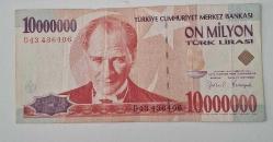 LOT.15 » 7. EMİSYON 10 MİLYON TÜRK LİRASI