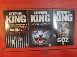 STEPHEN KING 3 KİTAP ( GÖZ - Hayvan Mezarlığı Gecenin Pençesi - Sadist )