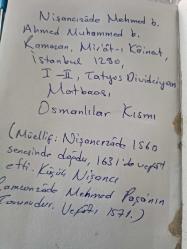 Mirat  ı Kainat  cilt 1-2 - Osmanlılar Kısmı -  Printcopy TeksirNişancı zade