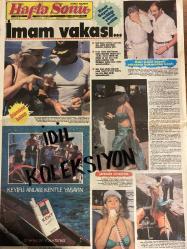HAFTA SONU DERGİ - GAZETESİ DOĞUM GÜNÜ HEDİYESİ (TURKİSH MAGAZINE - NEWSPAPER) - TAM TAKIM 14 SAYFADIR - 13 HAZİRAN 1986 - Sayı:24 - Adnan Oktar-Veysel Atasoy-Zeki Yağmurdereli-Namık Baran-Kamil Sönmez-David younnes-Burçak Oskay-Cihan Oskay-Serdar Alkan-Sezer Güvenirgil-Cüneyt Arkın-Nilgün Belgin-Leyla Sayar-Erdem Kılıç-Patronu Bergen’i döve döve öldürdü-Bergen-Seda Sayan-Leyla Somer-İbrahim Tatlıses-Derya Tuna-Emel Sayın-Osman Yağmurdereli-Esin Atasoy-Adnan Oktar-David Yunes-Suat Hanım-Burçak Oskay-Cihan Oskay-Ahu Tuğba-Sezer Güvenirgil-Samime Sanay-Yavuz Özışık-İlyas Tüfekçi-Küçük Emrah-Atilla Atasoy-Nilüfer-Osman Yağmurdereli-Adnan Oktar-Ahu Tuğba-Cüneyt Arkın-Kezban Arca-Leyla Sayar-Filiz Akın-Yıldız Kenter-Zuhal Olcay-Güler Misin-Halil Narin-Cecilya-Niyazi Bey-Selma Güner-Yaşar Mumcu-Mualla Mumcu-Yılmaz Mumcu-Gürkan Süner-Sezer Süner-Vedat Pınar-Nesrin Bozer-Anıl Akpınar-Hasan Ayal-Necip Ayvalı-Bülent Ersoy