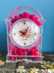 90 lar masa saati alarmlı