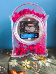 90 lar masa saati alarmlı