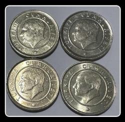 2013-2014-2015-2016 Tarihli 10 KURUŞ TK. (10 Krş.) KM#1241 (TCML13/16)