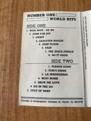 Number One World Hits Kağıt Baskı Kaset