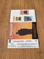 Unforgettable 18 Classic Songs Of Love Kağıt Baskı Kaset
