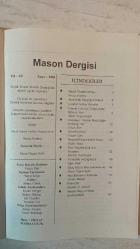 MASON DERGİSİ - EKİM 1996  SAYI: 100  NECİP ARİDURU - MURAT ÖZGEN AYFER - YALÇIN İLTER - YALÇIN KAYA - AHMET ÖZBEK - RENAN MENGÜ - BÜLENT GÜRKAN - IŞIK ÖZPEKER - TEMUÇİN CAN - ADNAN AKYARLI - TAMER DEMİRAĞ - METİN YORGANÇIOĞLU - SELÇUK UÇKU - ÖNDER TUZCU - KUBİLAY KEÇELİOĞLU - UĞUR ORAL - NERMİN RÜSTEM - BAHA ÇALT - HAYDAR Ö. ALTINOK  BÜYÜK ÜSTADIN MESAJI - ATATÜRK'ÜN GENÇLİĞE HİTABESİ - LOCALARIMIZDAN HABERLER - İNSANIN EVRİMSEL GELİŞİMİNDE BİLİMİN YERİ - BAŞLANGIÇ: FİZİKLE METAFİZİĞİN BİRLEŞTİĞİ YER - SANAT FELSEFESİ - SİMGESEL DERECELERDEN SONRA - YENİ YÜZYILIN KOD ADI: PARADOKS - YARATICILIK VE ÇAĞDAŞLIK - İSKOÇ RİTİNİN BAZI GERÇEKLERİ - 6 - NURİ RÜSTEM'İN ARDINDAN - SONSUZA DOĞUYA GÖÇEN KARDEŞLERİMİZ  -  TAM TAKIM EKSİKSİZ 68 SAYFA