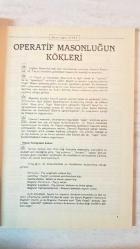 MASON DERGİSİ - TEMMUZ - EKİM  YIL: 35  SAYI: 60-61  DR. VEDAT YEĞİNSU - DR. SELAMİ IŞINDAĞ - MURAT ÖZGEN AYFER - TANKUT DOĞDU - ZEKA BAŞARAN - AYKUT YAZGAN - İBRAHİM ALTAV - MEHMET MARİFİ ORHON - YALÇIN İLTER - BAHA ÇALT - ALİ CENGİZ ÜSTÜNER - TAHSİN ÜNAL - FARUK ERGUT - SEMİH TEZEL - HALDUN ÖZBEK - GALİP ÖZGÖREN - DR. HÜSNÜ AYDINER - MERAL SEZGİN - EROL YAZGAN - İSMAİL HAKKI ACAR  SEVGİLİ KARDEŞLERİM - MASONLUK SİZLERDEN NELER İSTİYOR - OPERATİF MASONLUĞUN KÖKLERİ - AVRUPA'DA AYDINLANMA HAREKETİ VE FELSEFESİ - 19. YÜZYILDA DÜŞÜNCE AKIMLARI VE DOKTRİNLER - OSMANLI'DA VE BİZDE AYDINLANMA VE ÇAĞDAŞLAŞMA NEDEN GERÇEKLEŞMEMİŞTİR - BAŞLANGIÇ - İLKÇAĞ ATOMCULUĞU - İLKÇAĞDA İSTANBUL - TAOİZM VE KONFÜÇYANİZM - BİR HARİCİNİN DÜŞÜNCELERİ - MASONLUK HAKKINDA BİR GENELLEME - ÇİZGİM MECLİSTEN DIŞARI - SER VERMEYİP DE SIR VERSE İDİ HİRAM - BAKİ KALAN ŞU KUBBEDE - EINSTEIN'DEN FREUD'A BİR MEKTUP - VARLIK ÜZERİNE - GÜNÜMÜZÜN FELSEFESİNE GENEL BİR BAKIŞ - BİR MASON EŞİ D -  TAM TAKIM EKSİKSİZ 80 SAYFA