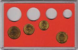 DARPHANE 1989 SİRKÜLASYON PARA SETİ. EKSİK 50-100-500 LİRA VE JETON. KENDİ ORİJİNAL KARTINDA ÇİL.