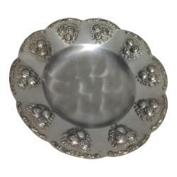 Antika Gümüş Kaplama Şekerlik