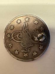 II. Abdülhamit  2 Kuruş 2,2~2,4 gr. Gümüş (0,83 Ayar)