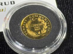 Darphane 2003 Nemrud Altın Hatıra Sikkesi – Proof Baskı (24 Ayar) Sertifikalı