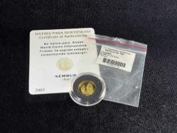 Darphane 2003 Nemrud Altın Hatıra Sikkesi – Proof Baskı (24 Ayar) Sertifikalı
