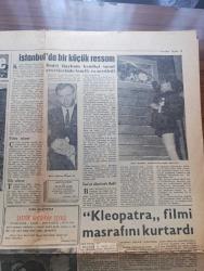 Hareket Gazetesi - Turkish Newspaper - 15 Haziran 1963 - CHP grupları İsmet İnönü'ye bir muhtıra verdiler - CHP'de büyük hareket - Alparslan Türkeş en kötü hukuk düzeni bile ihtilalden iyidir dedi - balmumcu'da 21 Mayıs dışı sıkı yönetim davalarına başlanıyor - Christine Keeler rezaleti büyüyor Profumodan başka isimler de çıkıyor fotoğraflar - Atina'da sağcı bir askeri ihtilali yalanlandı - Ruslar feza'ya 5. Adamı da attı Fotoğrafı - İbrahim Öktem halkevlerine üye oluyor -  Zenciler toplama kampına atılıyor - Zenci Lideri Medgar Evers arkadan vuruldu Fotoğrafı - keban'da petrol bulundu - kocamın izinde anlatan Mary Hemingway Yazı Dizisi - tekel ikramları yazan Adnan Veli - İstanbul Ankara Radyosu Programı - İstanbul'da bir küçük ressam Bedri Baykam Fotoğraflar - Kleopatra filmi masrafını kurtardı - Gina Lollobrigida Tahran'da Fotoğrafı - burç falı - Irak'taki Kürt harekatı devam ediyor - Beşiktaş mithatpaşa'da Galatasaray 19 Mayıs stadında - Fenerbahçe reisi Dr İsmet Uluğ konuştu Foto
