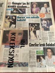 HAFTA SONU DERGİ - GAZETESİ DOĞUM GÜNÜ HEDİYESİ (TURKİSH MAGAZINE - NEWSPAPER) - TAM TAKIM 14 SAYFADIR - 4 TEMMUZ 1986 - Sayı:27 -Emel Sayın-Ahu Tuğba-Adnan Hoca-Ajda Pekkan-Müjde Ar-Aysel Gürel-Ali Bars-Banu Alkan-Serpil Çakmaklı-Oğuz Beydoğanoğlu-Mehlika Kenter-Mine Mutlu-Güngör Bayrakçı-Derya Tuna-İlhan İrem-Yavuz Çuhacı-Recep Kaymak-Semra Alper-Feza Tok-Coşkun Sabah-Belgin Doruk-Kartal Kaan-Çarliston Cengiz-Küçük Sezer-Oya Demir-Banu Alkan-Bülent Ersoy-Aysel Gürel-Sibel Turnagöl-Mesut Yılmaz-Ajda Pekkan-Ali Bars-Oğuz İslamoğlu-Levent Çebi-Zeki Başeskioğlu-Derya Arbaş-Fevzi Tuna-Emel Bayrutlu-Ahouri Berichi-Ayşegül aldinç-Onur erol-Emel Müftüoğlu-Dansöz Sibel Can-Semra Özal-Gönül Balkan-Reyhan Altan-Zeynep ekren-Asım ekren-Nuran kutlubay-Zeynep Bilge-Fatma Karaca-Tendü Koşal-Sevim Canbaz-Gülen Bircan-Necla Erol-Canan Kumbasar-Şengül Karaca-Aytaç Kardüz Ülgen-Zeynep Eren-Nil Burak-Sibel Can-Emel Müftüoğlu-Ayşegül Aldin-Erdal İpekşen