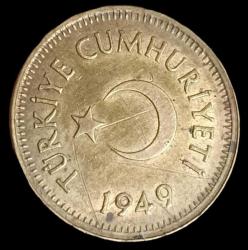 1949 10 Kuruş 2.60gr