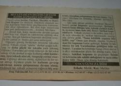 26 Ekim 2006-Orijinal Takvim Yaprağı-Doğum Günü-Söz,Nişan,Nikâh,Düğün ve Önemli Günler Hediyesi-ERAŞ Hizmet Takvimi-Ayet-Hadis(Hz.Ali (r.a))-Hayattaki En Değerli Şeyler Alınamayanlardır!-Çocuğunuza İsim:Melik,Melike