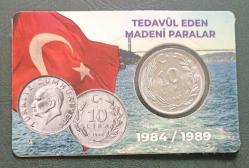 LOT.11 » 1987 10 Lira Kendi Özel Tanıtım kitinde
