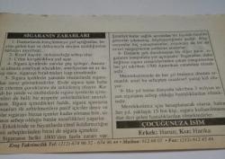 25 Kasım 2006-Orijinal Takvim Yaprağı-Doğum Günü-Söz,Nişan,Nikâh,Düğün ve Önemli Günler Hediyesi-ERAŞ Hizmet Takvimi-Ayet-Hadis(Edirne'nin Kurtuluşu)-Sigaranın Zararları-Çocuğunuza İsim:Harun,Harika