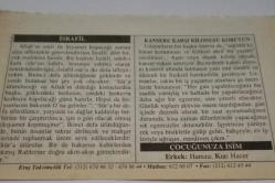 27 Kasım 2006-Orijinal Takvim Yaprağı-Doğum Günü-Söz,Nişan,Nikâh,Düğün ve Önemli Günler Hediyesi-ERAŞ Hizmet Takvimi-Ayet-Hadis(Konfiçyus)-İsrafil-Çocuğunuza İsim:Hamza,Hacer