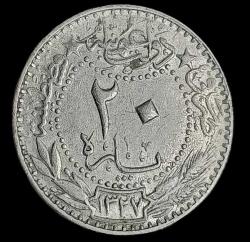 Mehmet Reşat 1327/5 20 Para