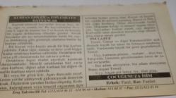 29 Aralık 2006-Orijinal Takvim Yaprağı-Doğum Günü-Söz,Nişan,Nikâh,Düğün ve Önemli Günler Hediyesi-ERAŞ Hizmet Takvimi-Ayet-Hadis(Yarın sabah namazını müteakip ''Teşrik tekbirleri''başlayacaktır.))-Kurban Edilen ve Edilmeyen Hayvanlar-Piz Lazuz-Çocuğunuza İsim:Fazıl,Fazilet