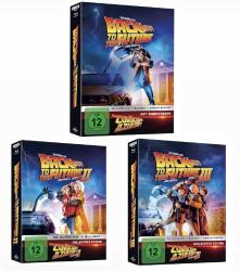 Geleceğe Dönüş-Back To The Future Zurück in die Zukunft - 40th Anniversary Limited Collector’s 4K Uhd +Bluray Steelbook  Versiyonu  Toplam 8 Disk ( Filmler Türkçe Dublaj ve Altyazılı)