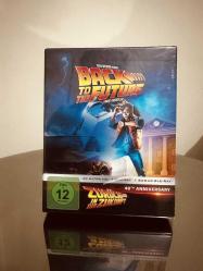 Geleceğe Dönüş-Back To The Future Zurück in die Zukunft - 40th Anniversary Limited Collector’s 4K Uhd +Bluray Steelbook  Versiyonu  Toplam 8 Disk ( Filmler Türkçe Dublaj ve Altyazılı)