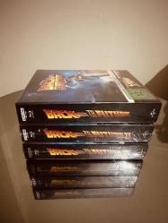 Geleceğe Dönüş-Back To The Future Zurück in die Zukunft - 40th Anniversary Limited Collector’s 4K Uhd +Bluray Steelbook  Versiyonu  Toplam 8 Disk ( Filmler Türkçe Dublaj ve Altyazılı)