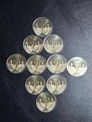 2024 YILI MADENİ  50 KURUŞ  10  LU SET  ÇİL TCM 1847