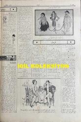 Osmanlıca Akbaba Mizah Dergisi-Gazetesi, Orijinal Dönem Basım, (Ottoman Magazine-Newspaper) - 10 Şubat 1927 - Sayı: 437 - Karikatürist Ramiz Gökçe'nin Çalışması: İtalyanlar Çin'de İngilizlerle Birlikte Hareket Ediyorlar... 