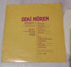 Zeki müren anılarım 1 tertemiz koleksiyonluk plak