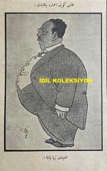 Osmanlıca Akbaba Mizah Dergisi-Gazetesi, Orijinal Dönem Basım, (Ottoman Magazine-Newspaper) - 10 Mart 1927 - Sayı: 445 - Karikatürist Ramiz Gökçe'nin Çalışması: 