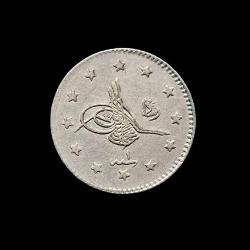 1 Kuruş 1327/1 (1909) - KM#748 - ÇİL/MS-64 * NADİR - R
