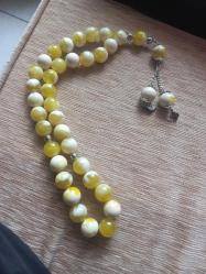 Uzunluk 50 cm.imame alpaga  habbe büyüklüğü 1,8 cm  tespih