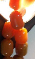 OSMANLI DÖNEMİ OBJEDEN YAPILMA BAL KÖPÜĞÜ MUHTEŞEM SIKMA KEHRİBAR TESPİH GÜMÜŞ-PİRİNÇ PÜSKÜLLÜ 3B1A1A1 ÇOK NADİR