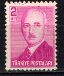 1948 Cumhurbaşkanı İnönü 2 Kuruş (tp0634)