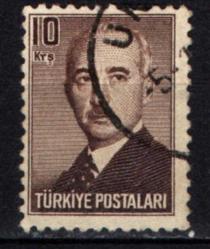 1948 Cumhurbaşkanı İnönü 10 Kuruş (tp0637)