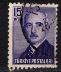 1948 Cumhurbaşkanı İnönü 15 Kuruş (tp0638)