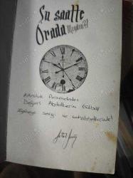 ŞU SAATTE ORADA MIYDIN imza var