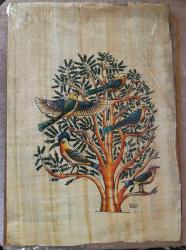 Papirüs - Mısır Abw-el-hool Gallery El Yapımı - Sertifkalı (40x30)