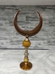 Eskilerden Bronz Osmanlı İslami Hilal Alem